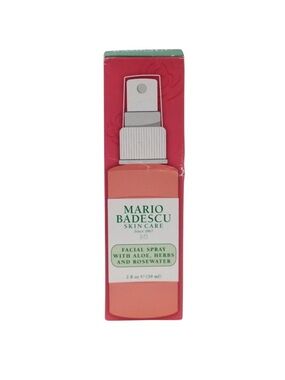 NIB Mario Badescu Facial Spray With Aloe, Herbs, and Rosewater 2 oz / 59 ml